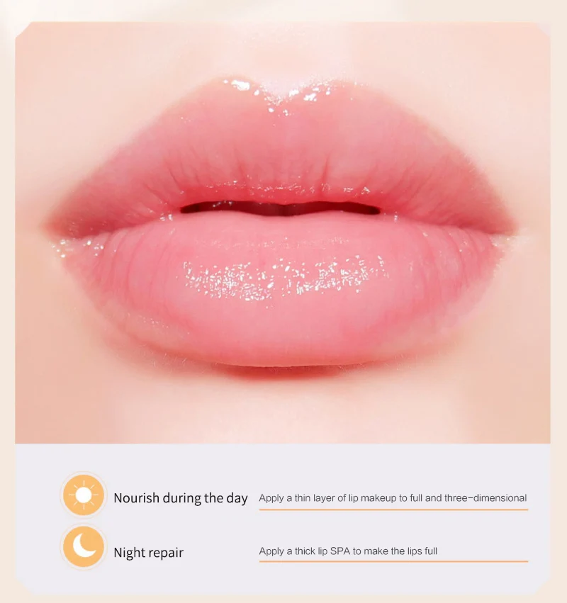 

Propolis Moisturizing Lip Mask Sleep Lip Balm Nourishing Anti-wrinkle Lip Care Anti-cracking Unisex Lip Mask With Brush