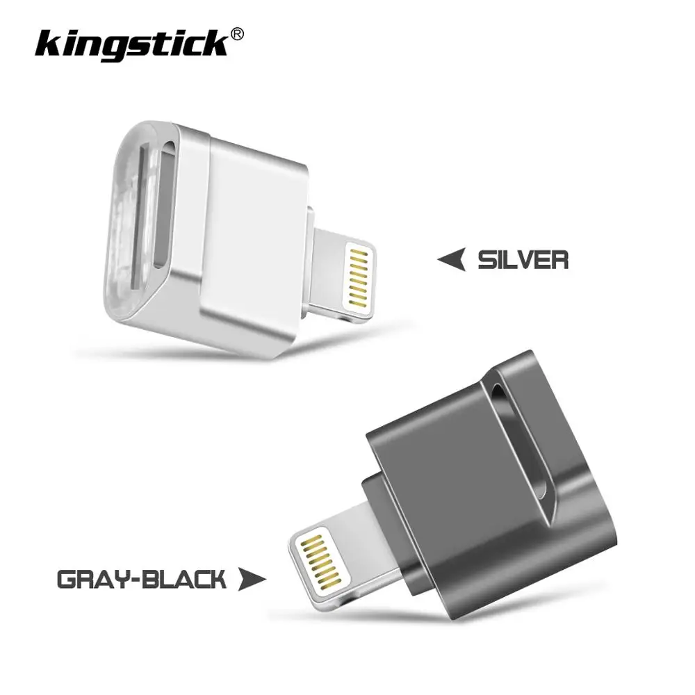 Usb-флеш-накопитель kingstick 2 в 1 для iPhone 7 7Plus 8 X Otg Lightning | Компьютеры и офис