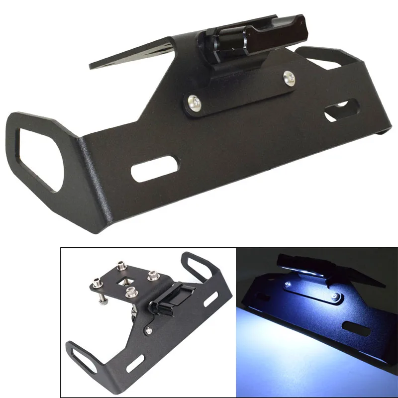 Рамка заднего номерного знака держатель кронштейн со светодиодсветильник кой