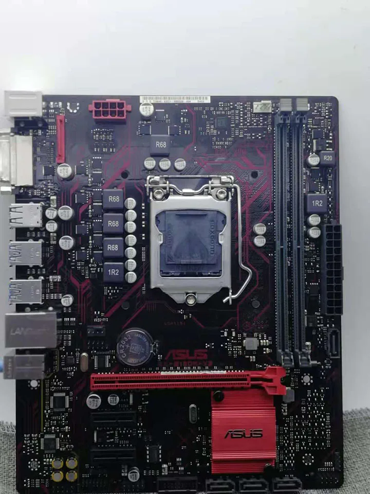 Оригинальная материнская плата для ноутбука ASUS EX-B150M-V3 LGA 1151 DDR4 USB2.0 USB3.0 32GB DVI B150 I3 I5 I7 Процессор рабочего Материнская плата