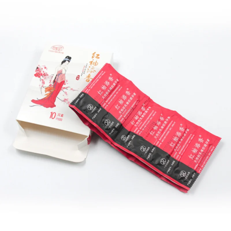 10 шт. ультра тонкий презервативы для Для мужчин презерватив из натурального