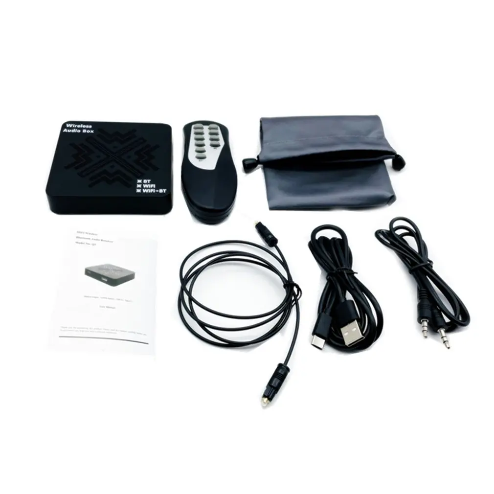 

Двухрежимный 5,0 HIFI беспроводной Bluetooth совместимый цифровой аудиоресивер 3,5 мм стерео AUX Выход U диск без потерь Музыкальный плеер