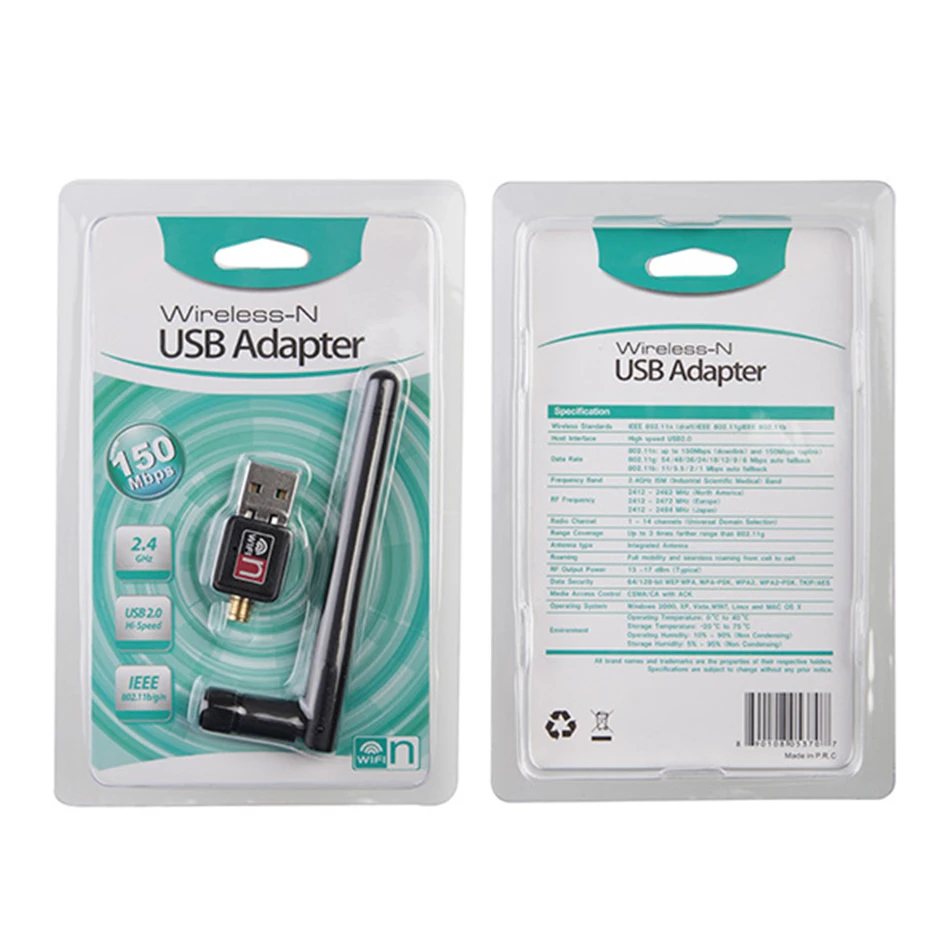 Creacube USB MT7601 WiFi беспроводная сетевая карта 150 м 802.11n LAN адаптер с поворотная антенна