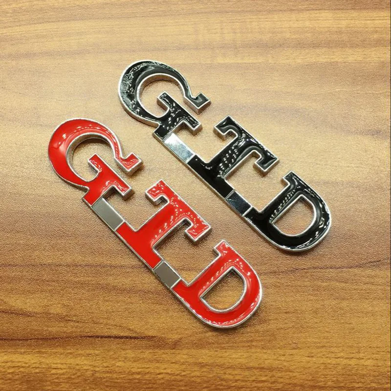 Автомобильный Стайлинг GTD 3D металлическая искусственная значок из цинкового