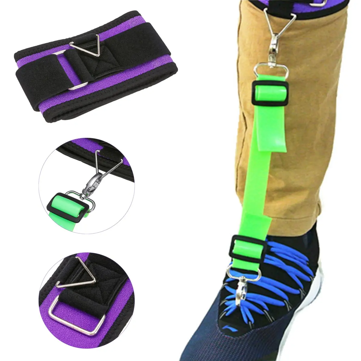 Ортопедические ортопедические регулируемые поддержка икр Brace Plantar Fasciitis спортивный пояс инсульта hemimplegia постельное восстановление