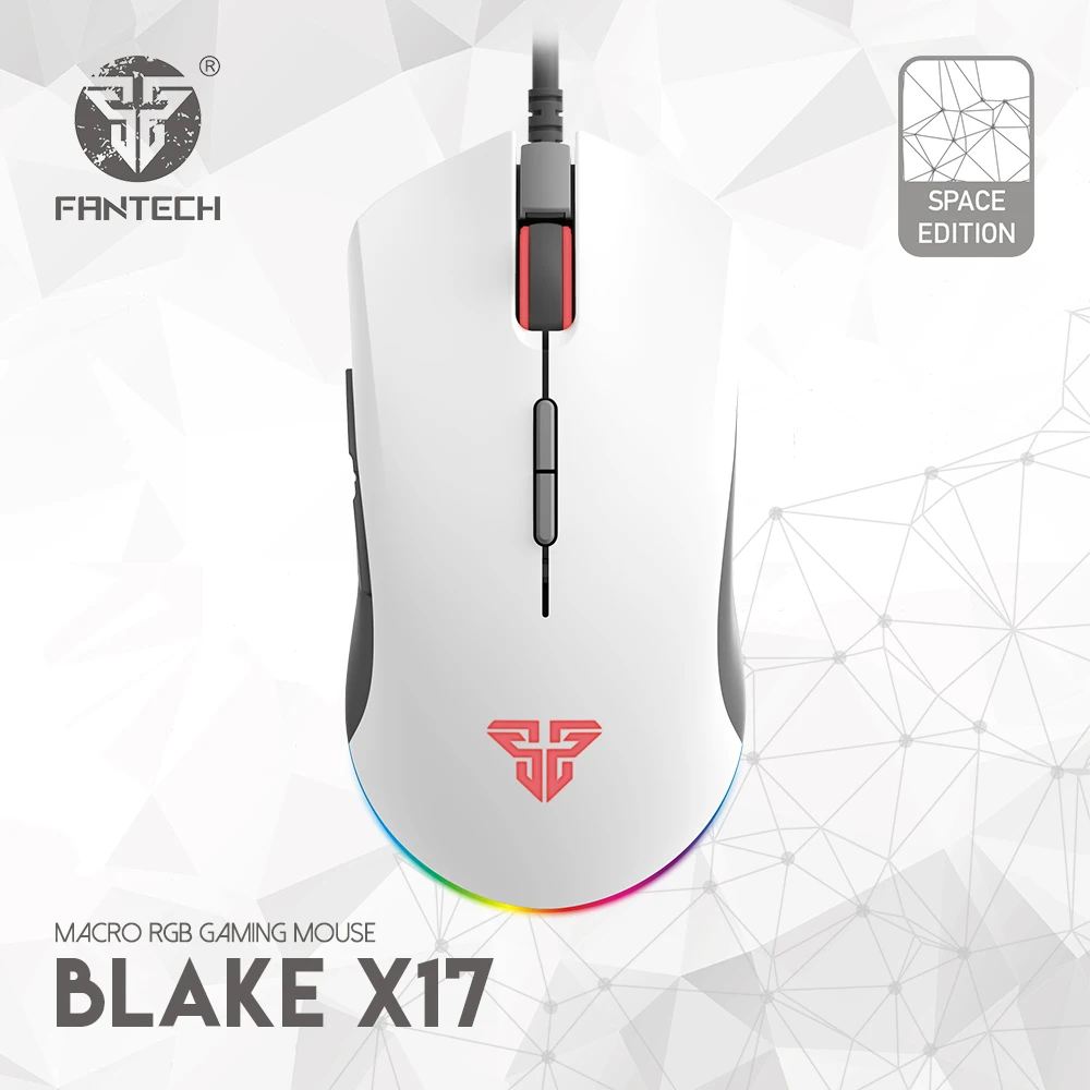 Мышь игровая FANTECH X17 PIXART 3325 10000DPI 7 кнопок RGB|Мыши| |