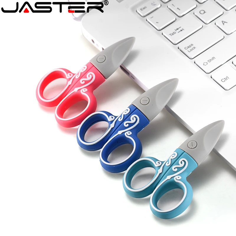 USB-флеш-накопитель JASTER в виде ножниц 4-128 ГБ | Компьютеры и офис