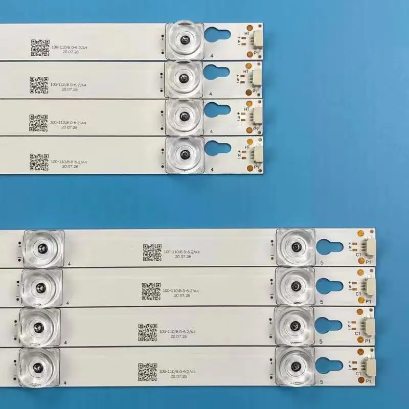 8 шт. светодиодная лента для подсветки L55S4900FS L55S4900 55D2900 L55P2 L55E5800A LVU550ND1L 55S405 55S401 55S401TCAA