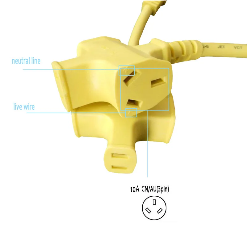 Мощность гнездо для шнура удлинителя 1 поворот 3 блок питания конверсионная