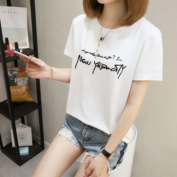 

2020 Solid Ladies Cotton Oversize T Shirt Women Tshirt Plus Size GRAY22