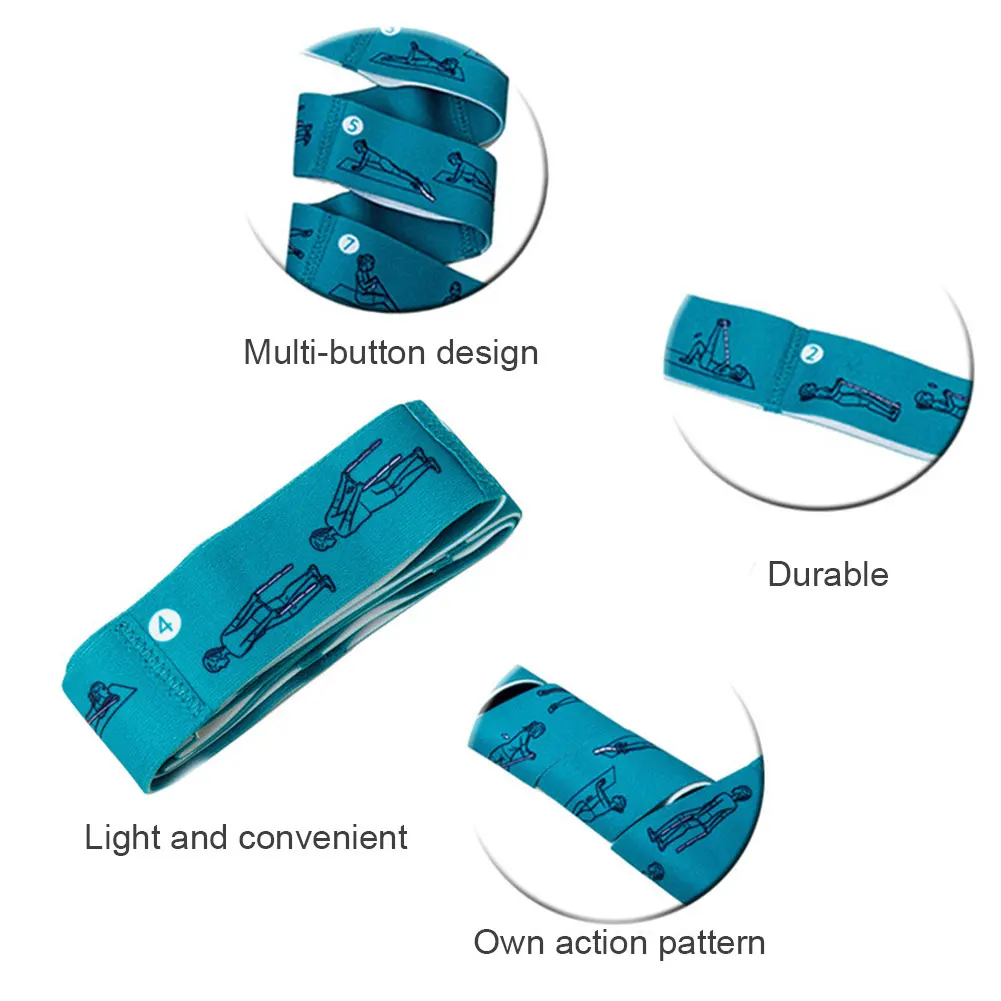 2020 новый спортивный эластичный ремень для йоги пояс талии фитнеса тренировок G66 |