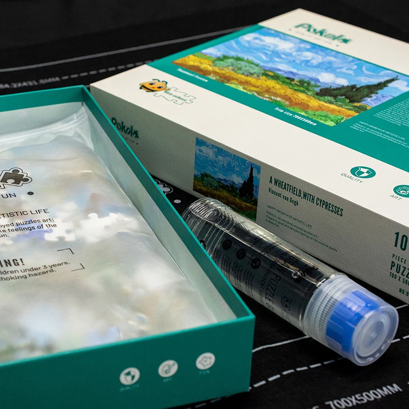 

Jigsaw Puzzle 1000 Paper Pieces Adult Paintings Da Vinci Mona Lisa Van Gogh Sunflower Mosaic Game Iq Games DIY Educational Toys