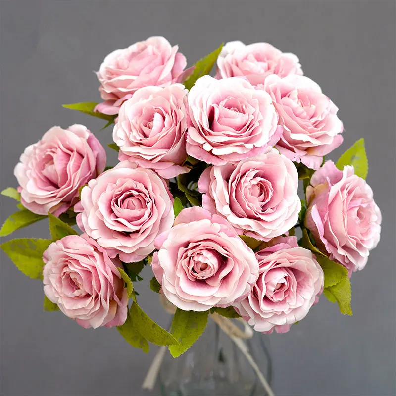 

Fancy Pattern Pretty Flower Rose Wedding Bouquet Rose Bridal