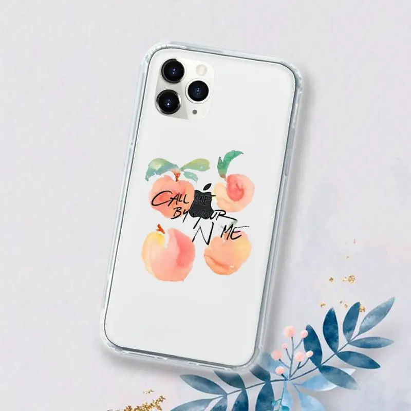 

Call Me by Your Name Phone Case Transparent for iPhone 11 12 mini pro XS MAX 8 7 6 6S Plus X 5S SE 2020 XR