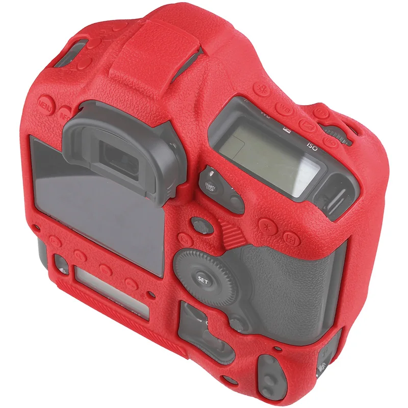 Мягкий силиконовый защитный чехол для камеры Canon 5D3 5diii 5D4 5DIV 6D2 6DII 80D 90D 1DX 1DX2