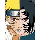 Картина по номерам Наруто - лучший враг, 30 х 40 см