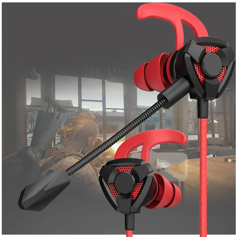 

Профессиональная игровая гарнитура для CS Games In-Ear наушники 7,1 с микрофоном Регулятор громкости PC Gamer наушники мужские HiFi наушники