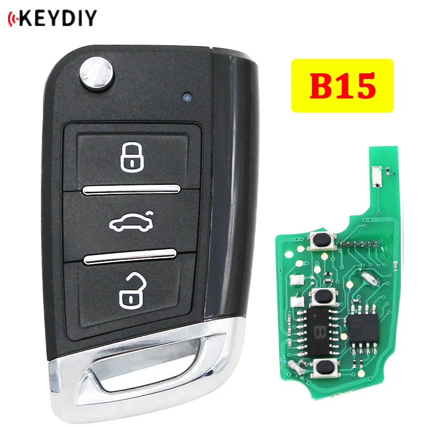 Универсальный пульт дистанционного управления KEYDIY B series B15 3 кнопки KD для KD200 KD900 +