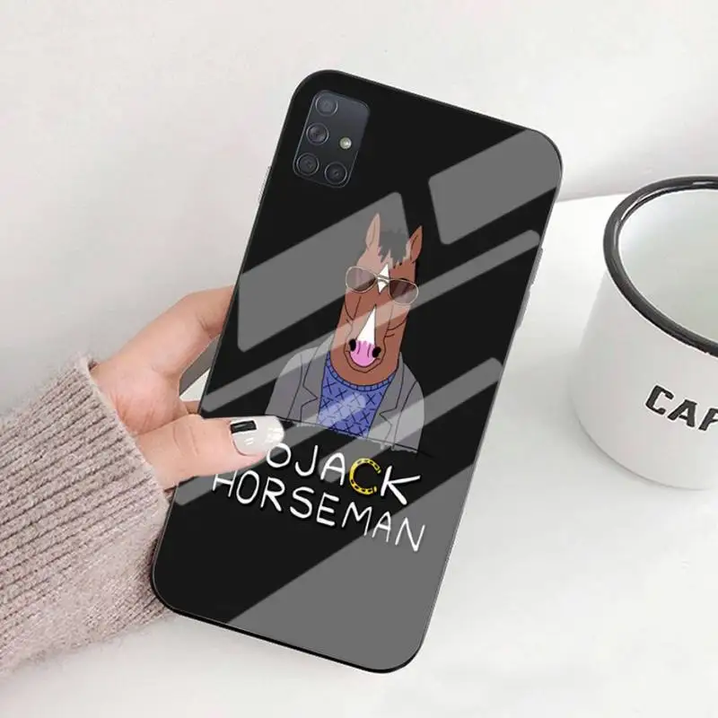 

Soft BoJack Cover Horsemans Phone Case For Samsung S6 7edge 8 9 10e 20plus S20 Ultra Note8 9 10pro A72018 Tempered Glass