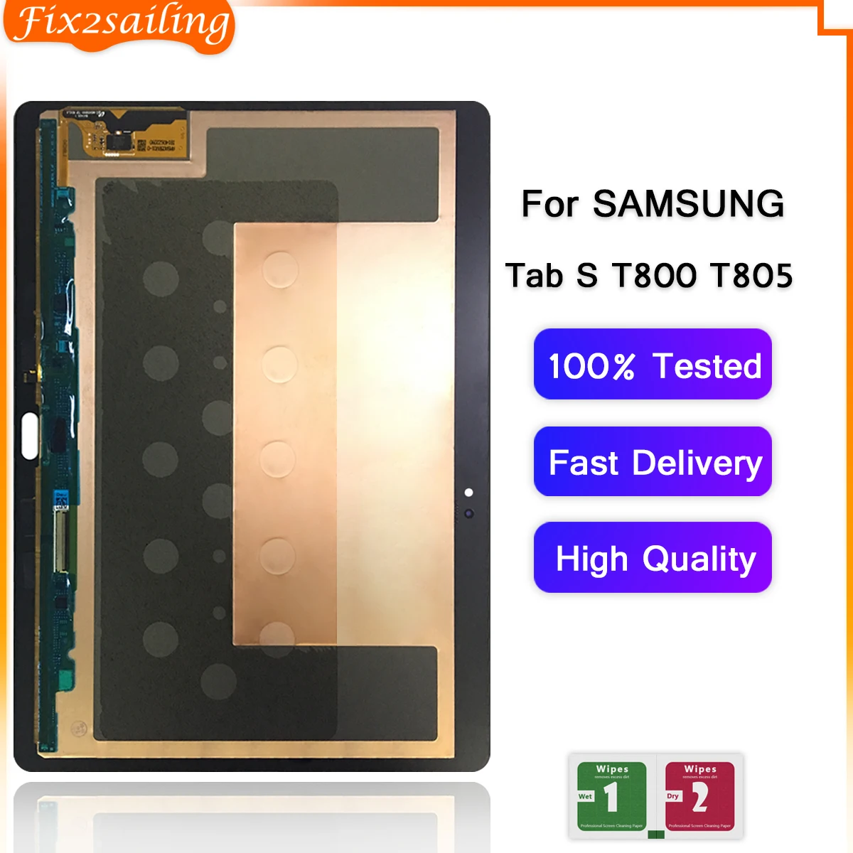 Жк дисплей для Samsung Galaxy Tab S T800 T805 SM T807 сенсорный экран дигитайзер сборка жк