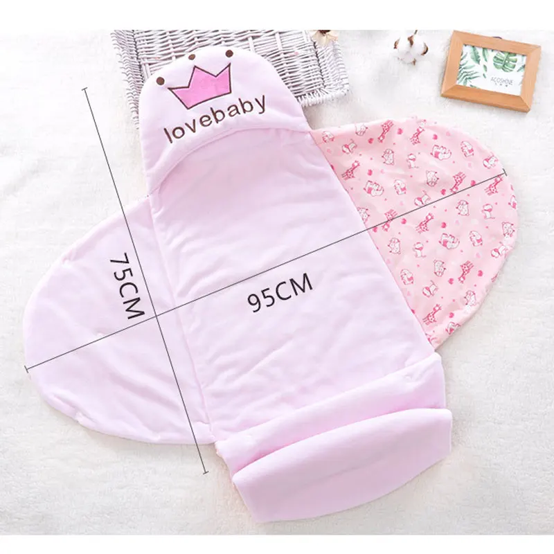 Детское одеяло для пеленания мягкое Пеленальное Одеяло новорожденных сумка сна