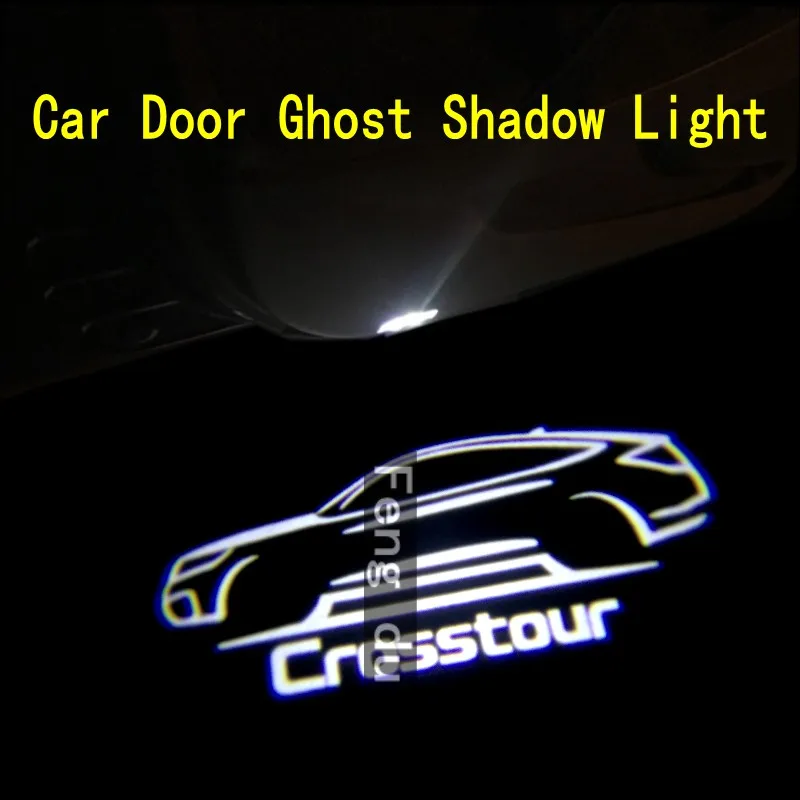 

2pcs Logo For 2011-2017 Crosstour LED Car Door Light Projector Ghost Shadow Light Welcome Light Courtesy Atmosphere Light