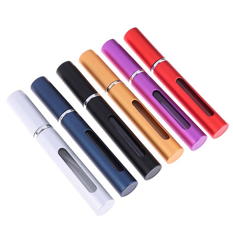 

1pc 5ml Travel Mini Refillable Perfume Bottles Portable Empty Spray Bottle Empty Container Travel Accessories Color Random