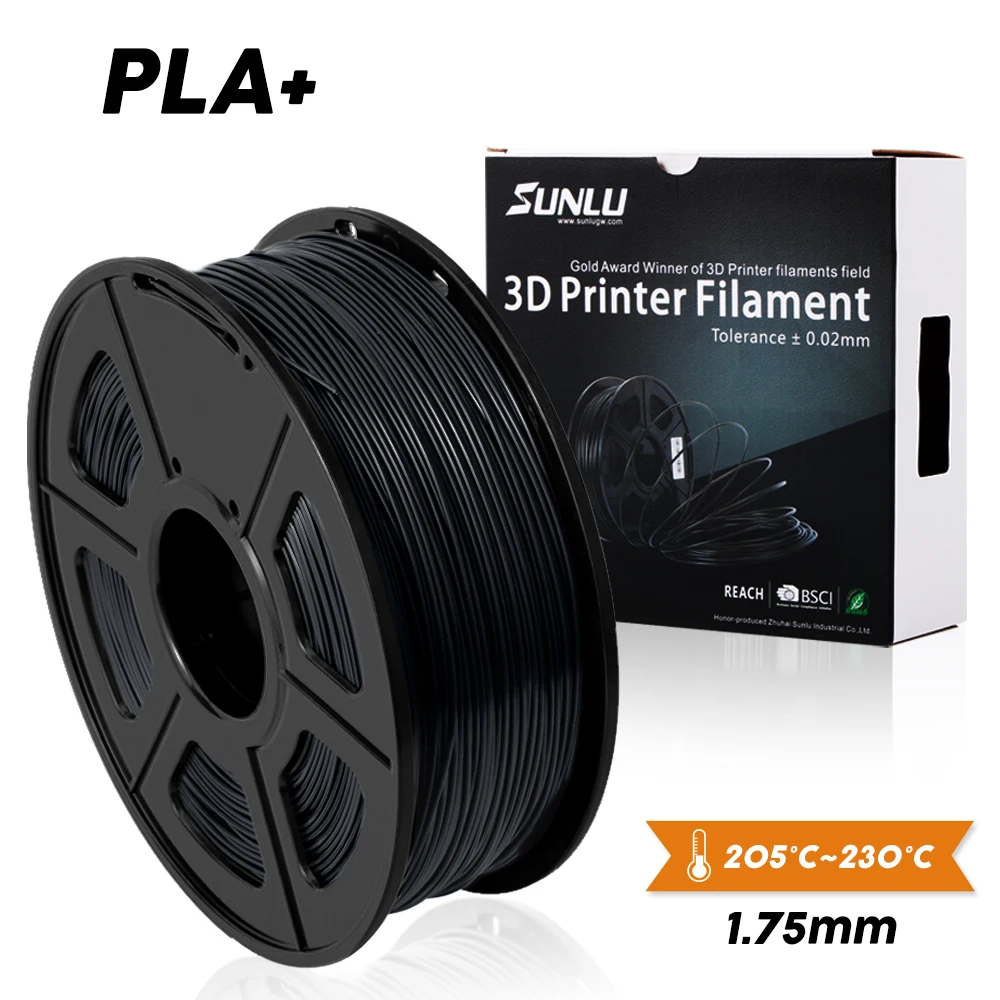 PLA plus filament 1,75 м/1 кг 3d sunlu печатный материал обновленная версия PLA filament поддержка оптового заказа
