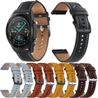 22 мм ремешок для часов из натуральной кожи для Huawei watch GT 42 мм46 мм Active GT 2e honor magic Watch 2 браслет