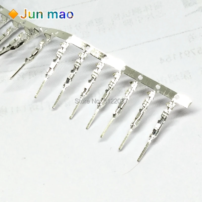 100pcs 2.54mm Dupont Jumper Wire Cable Housing Male Connector Terminal Crimps | Обустройство дома