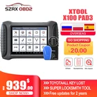 XTOOL X100 PAD3 автоматический ключевой программатор Регулировка одометра для GM для Renault для Vw OBD2 автомобильный диагностический инструмент бесплатное обновление онлайн-иммобилайзер для LADA для RU Renault