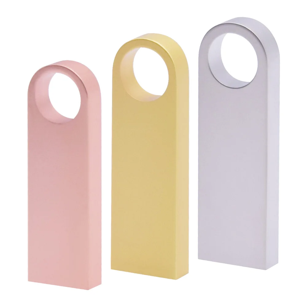 Металлическая мини USB флешка 64 ГБ 32 16 Флешка Гб реальная емкость Пользовательский