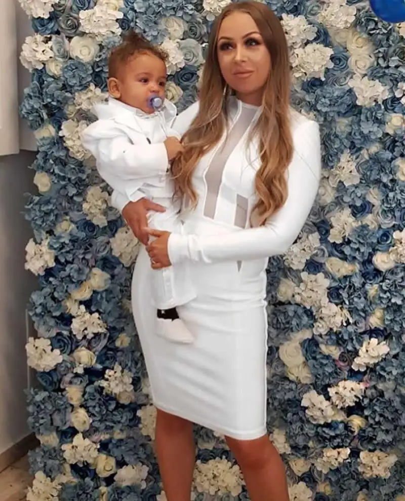 Женское Сетчатое облегающее платье до колен с длинным рукавом|Женские платья| |