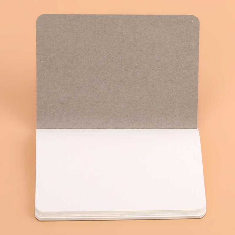 Креативный Простой крафт-бумага материал Записная книжка Дневник для рисования