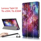 Ультратонкий умный флип-чехол для Lenovo Tab4 10 ТБ-x304l Tb-X304f, Магнитный умный чехол для Lenovo Tab 4 10