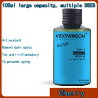 cherry essence 100ml cherry blossoms essence toner shrinks pore anti aging whitening oil control moisturizing facial acne