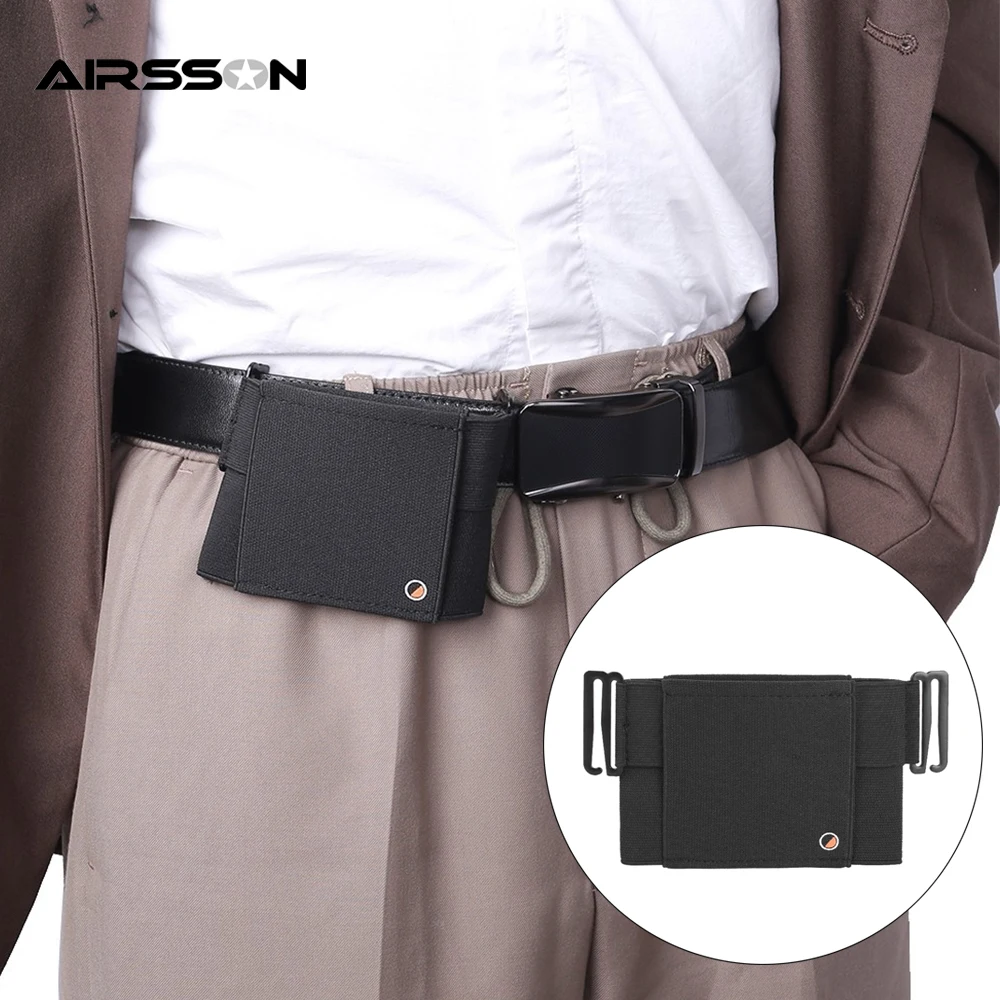 

Tactical Wallet Pouch Card Passport Holder Men Portable Waist Bag Belt Clip Purse Pouch Multi-functional Hunting Accessory Bags