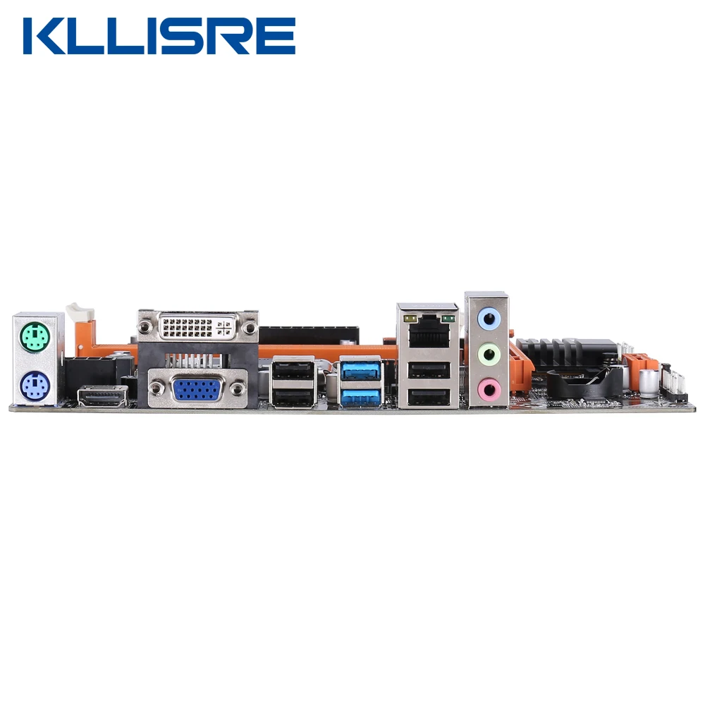 Kllisre B75 материнская плата с Core i5 3570 8 Гб 1600 МГц DDR3 настольная память NVME M.2 USB3.0 SATA3 |