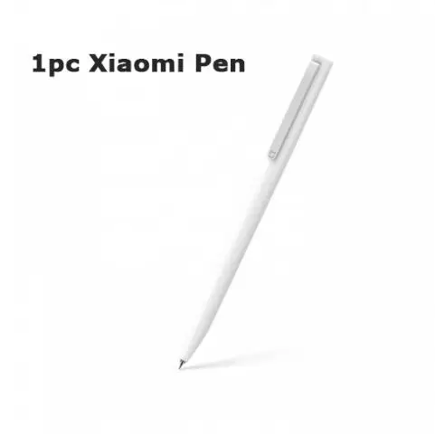 1 pen Оригинальные ручки-вывески Xiao mi jia, 9,5 мм, ручки-вывески, гладкие, швейцарские, японские, черные чернила, долговечные ручки-вывески - Цвет: 1 pen