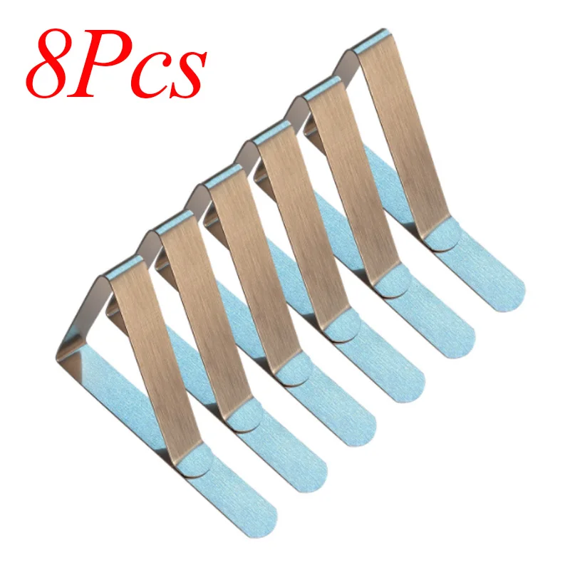 B-1-8PCS Кружевная скатерть зажим 12 шт./компл. Пластик зажим держатель Свадебная вечеринка зажим Скатерти сцепление - Цвет: B-1-8PCS
