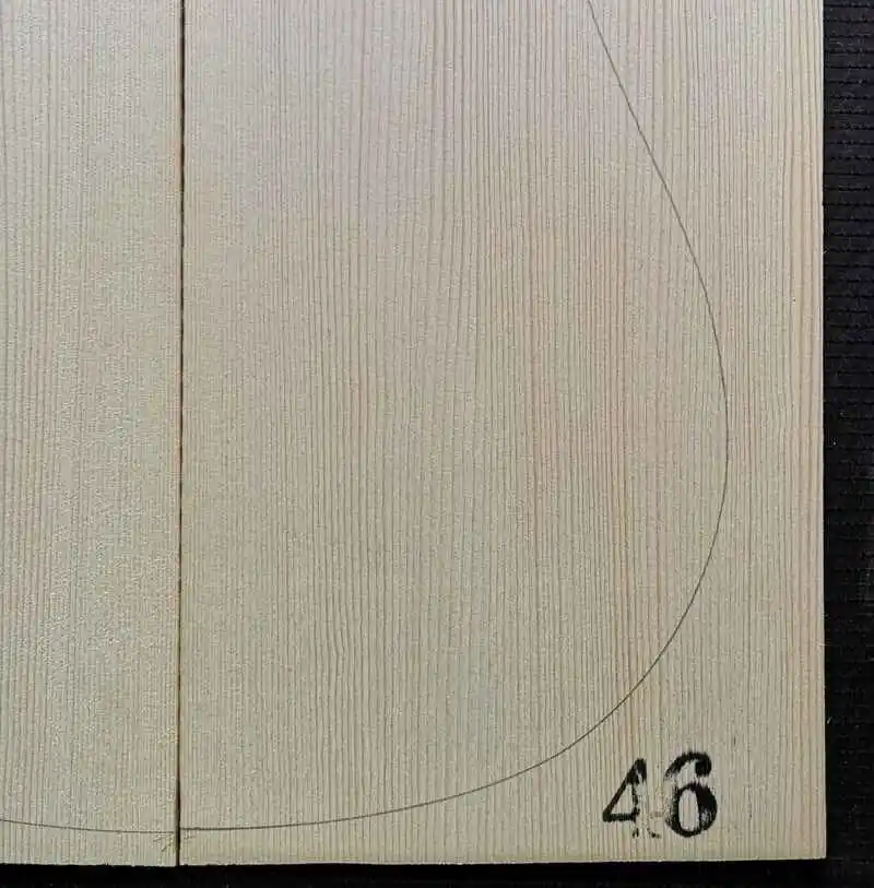 4# класс Picea Abies Alps ель гитара из твердой древесины топ 41 дюймов DIY деревянная гитарная панель ручной работы материал для изготовления гитар 4,5*215*5