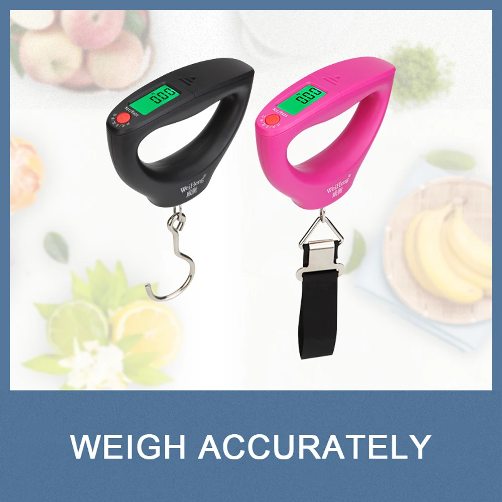 

Mini High Accuracy Electronic Portable Scale LCD Digital Display Luggage Scale with Backlight Digital Electronic Kitchen Scale
