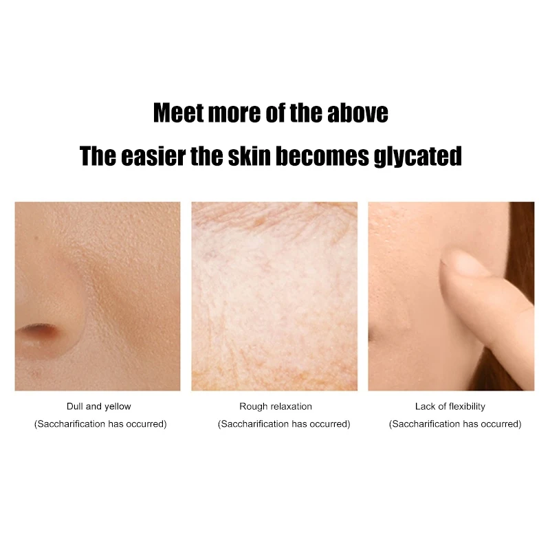 Сыворотка для лица с карнозиновым раствором антигликация удаляет желтый тон