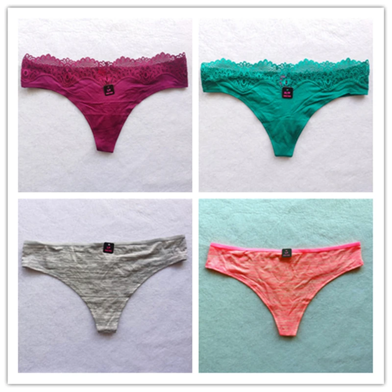 4pcs/Set Cotton Panties Sexy Underwear Women Bragas Y Tangas G-strings Thongs Lingerie Lenceria Sensual Interior Femenina Sous