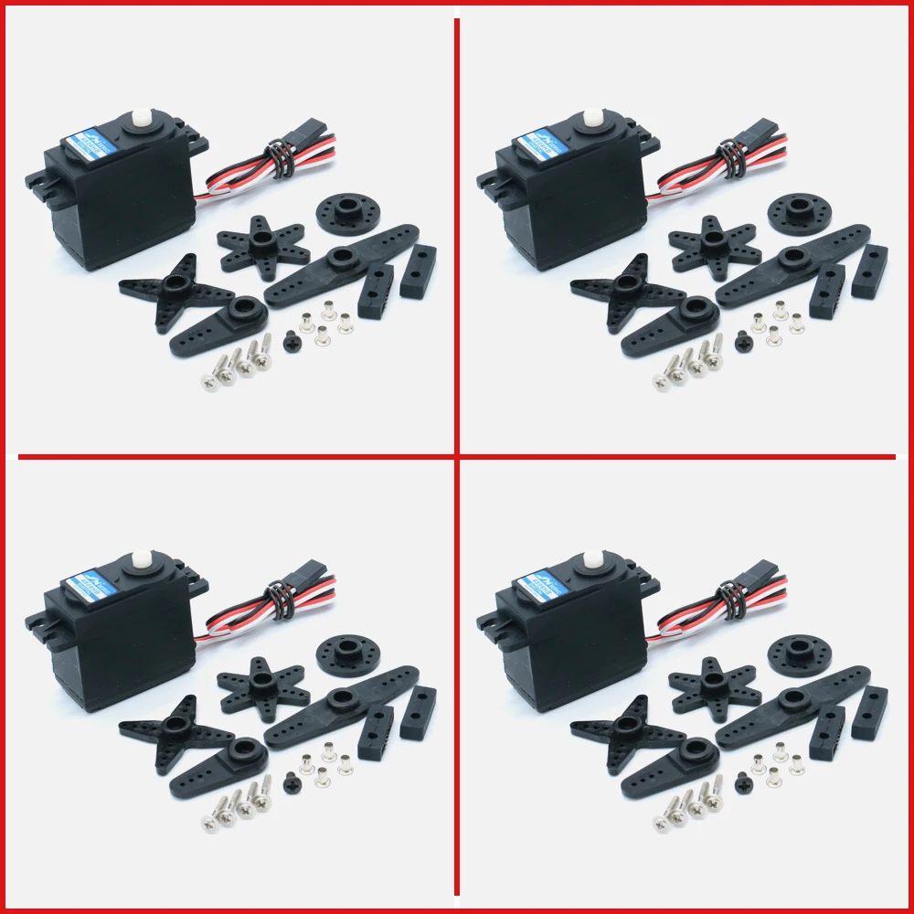 4 шт JX Servo PDI 4806HB 48 5 г 6 21 кг Пластик Шестерни цифровой Стандартный сервопривод для