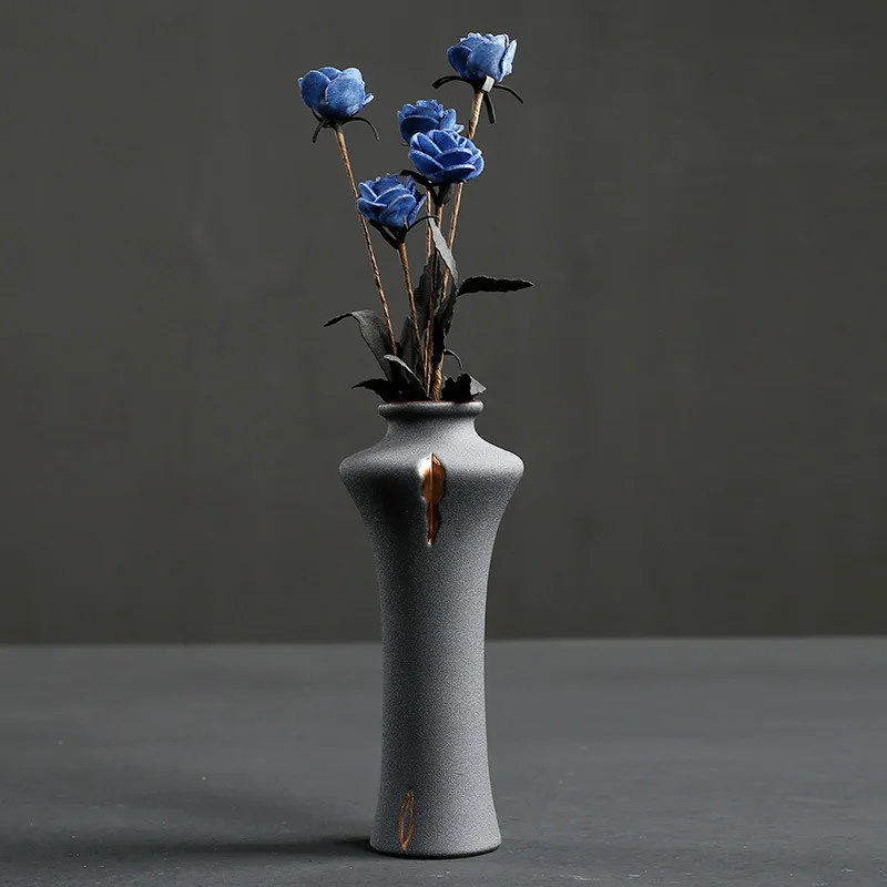 Китайская керамическая ваза для украшения интерьера жардиньерка микро пейзаж