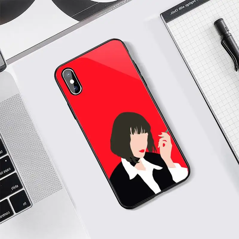 

Pulp Fiction soft Silicone Phone Case for iPhone Samsung Note S A 6 7 8 9 10 20 51 11 12 Pro XS MAX S Plus X XR Ultra
