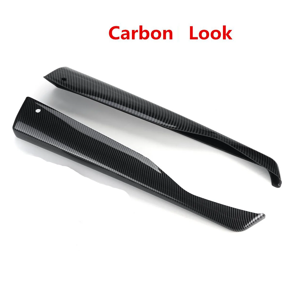 CS Стиль углеродное волокно внешний вид/Черный 2x Автомобильный задний бампер