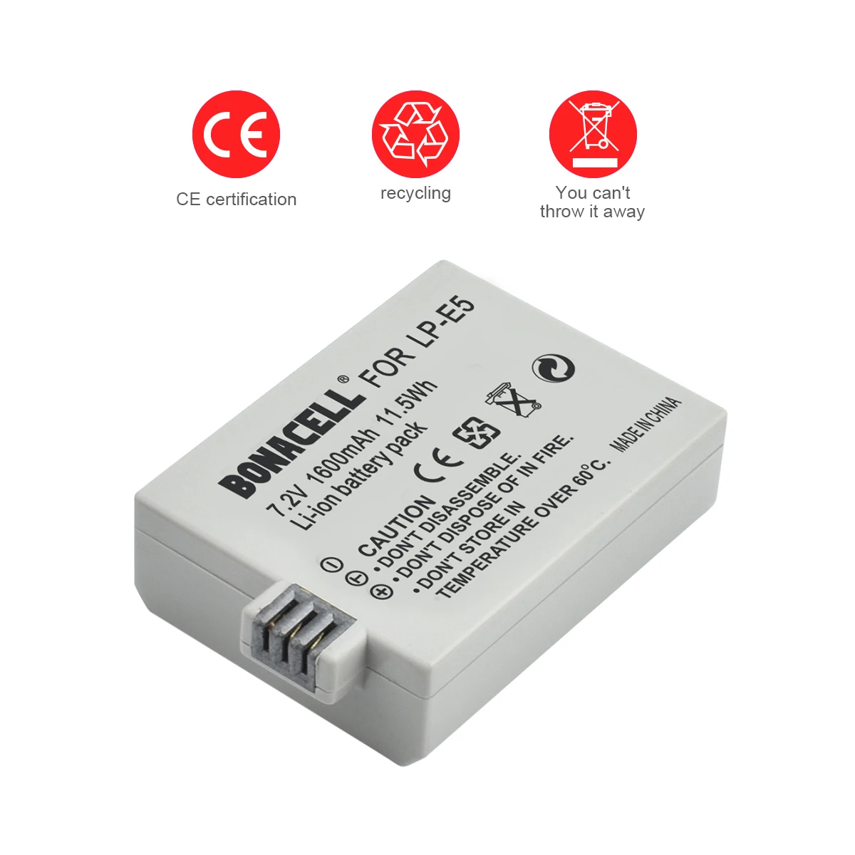 4 шт. литий ионный аккумулятор для цифровой камеры Canon EOS 450D 500D 1000D KISS X2 X3 F Rebel XS Kiss