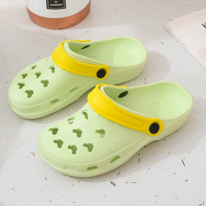 

Summer Slippers Ladies Thick-soled Sandals Non-slip Shoes Massage Slippers Couple Beach Shoes Garden Shoes